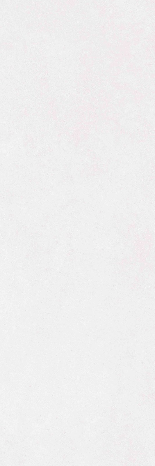 Ophelia White Matt 40x120x0,7 cm